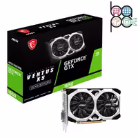 کارت گرافیک MSI GTX 1650 D6 VENTUS XS OCV3 4G