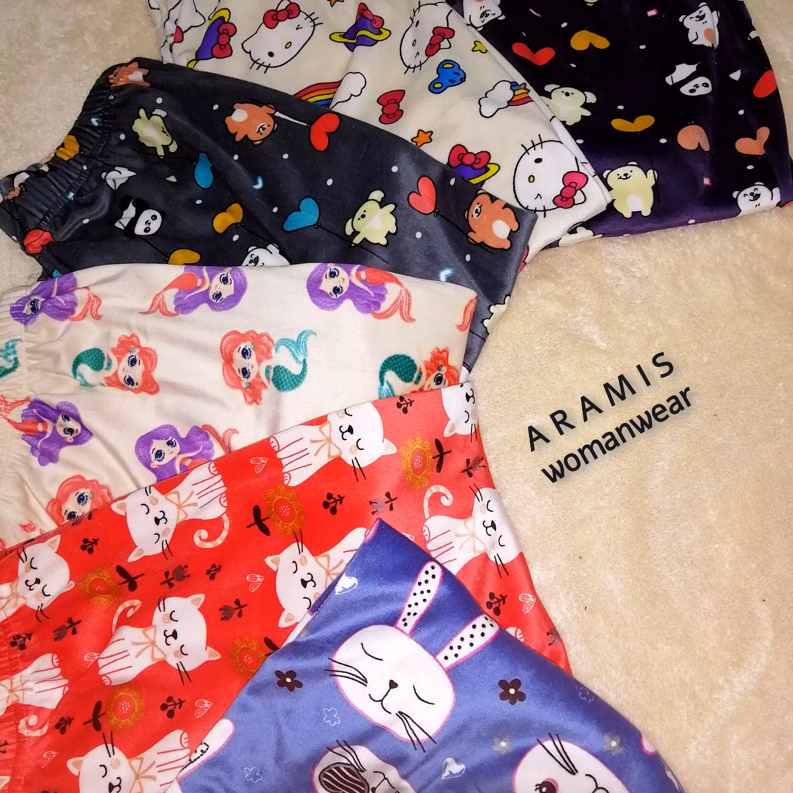 شلوار مخمل عروسکی سنبادی 6طرح جذاب محصول ایران