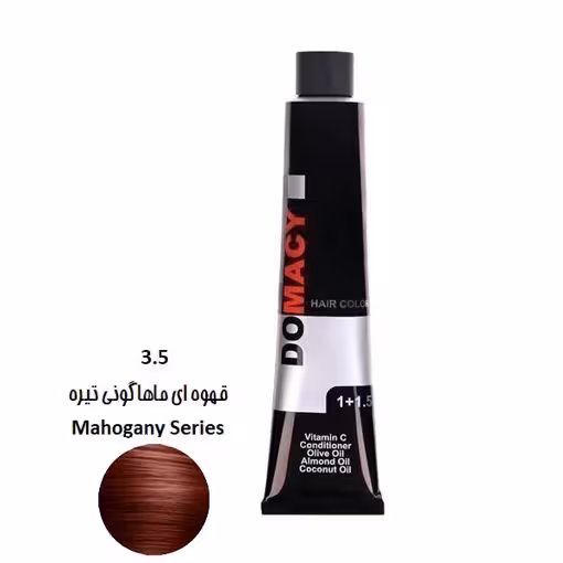 رنگ موی دوماسی سری ماهاگونی