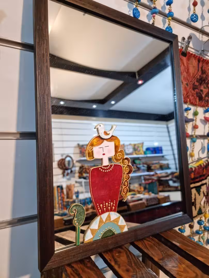 ویترای ساده آینه