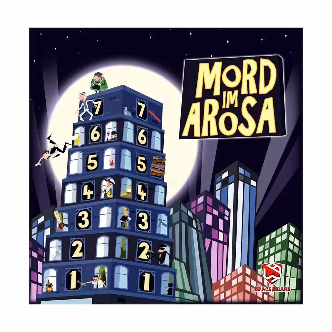 بازی برد گیم قتل در هتل آروسا