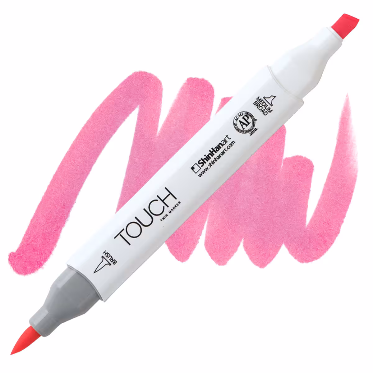 ماژیک طراحی دو سر تاچ (بدنه سفید) کد F126