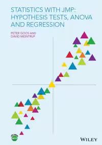 خرید و دانلود نسخه کامل کتاب Statistics with JMP: Hypothesis Tests, Anova and Regression