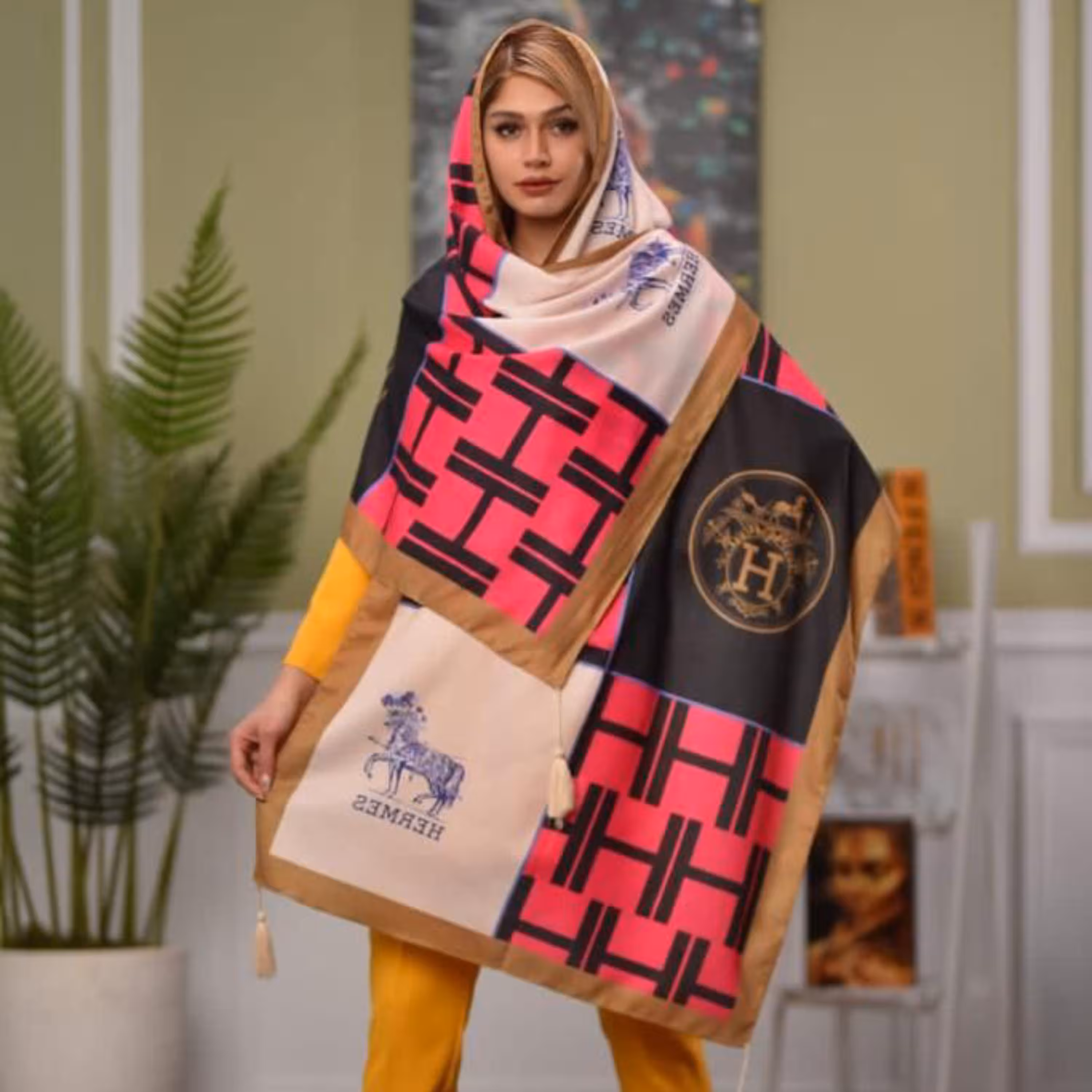 شال نخی شیک