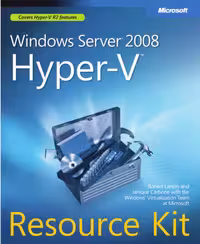 خرید و دانلود نسخه کامل کتاب Windows Server 2008 Hyper-V Resource Kit
