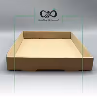 سینی شیرینگ غذا یکبار مصرف چهار پرس الومینیوم (100 عددی)