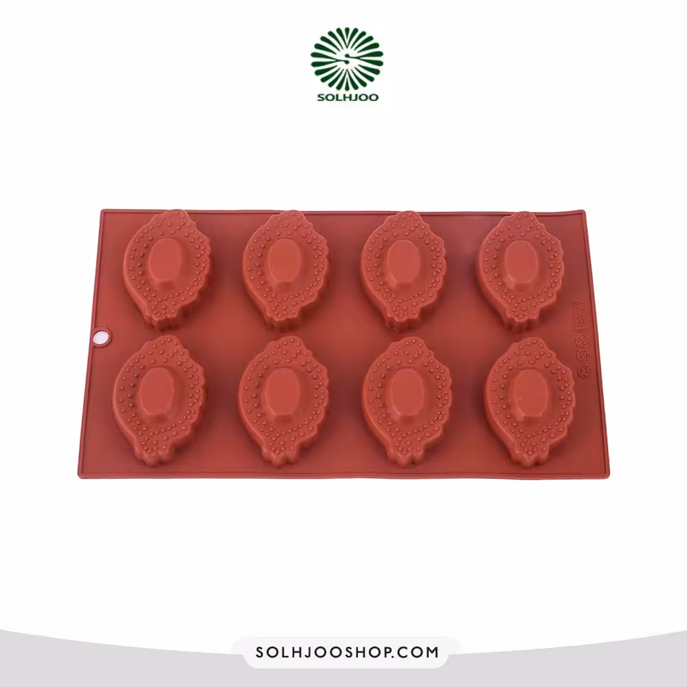 قالب سیلیکون لوزی نگین دار 8 خانه super mart