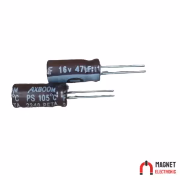 47UF 16V خازن الکترولیت