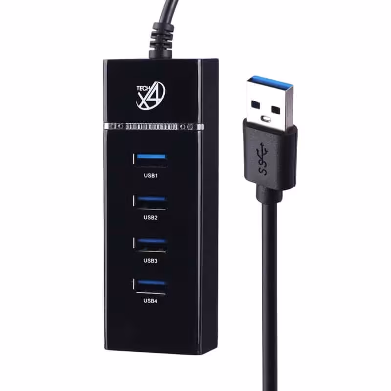 هاب 4 پورت USB2.0 ایکس فورتک X303