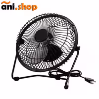 مینی پنکه رومیزی فلزی USB  کوچک