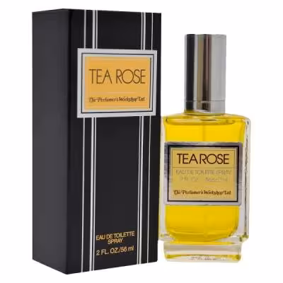 ادکلن مردانه و زنانه تی رز TEA ROSE حجم 28 میلی لیتر