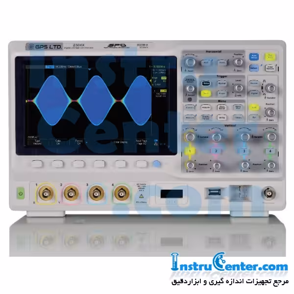 اسیلوسکوپ حرفه ای دیجیتال رومیزی مدل GPS-2304X ساخت کمپانی GPS