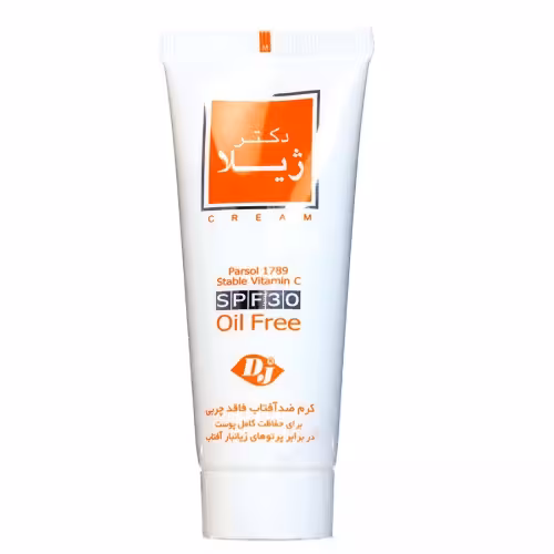 کرم ضد آفتاب فاقد چربی SPF 30 دکتر ژیلا (بی رنگ)