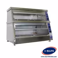 دیسپلی ویترینی مرغ سوخاری مستر - فروشگاه آیسان