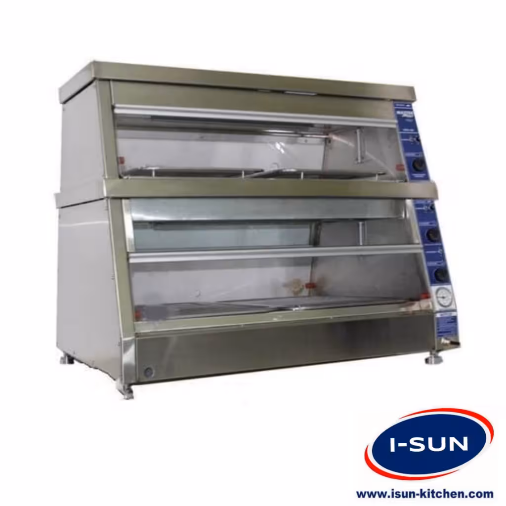 دیسپلی ویترینی مرغ سوخاری مستر - فروشگاه آیسان