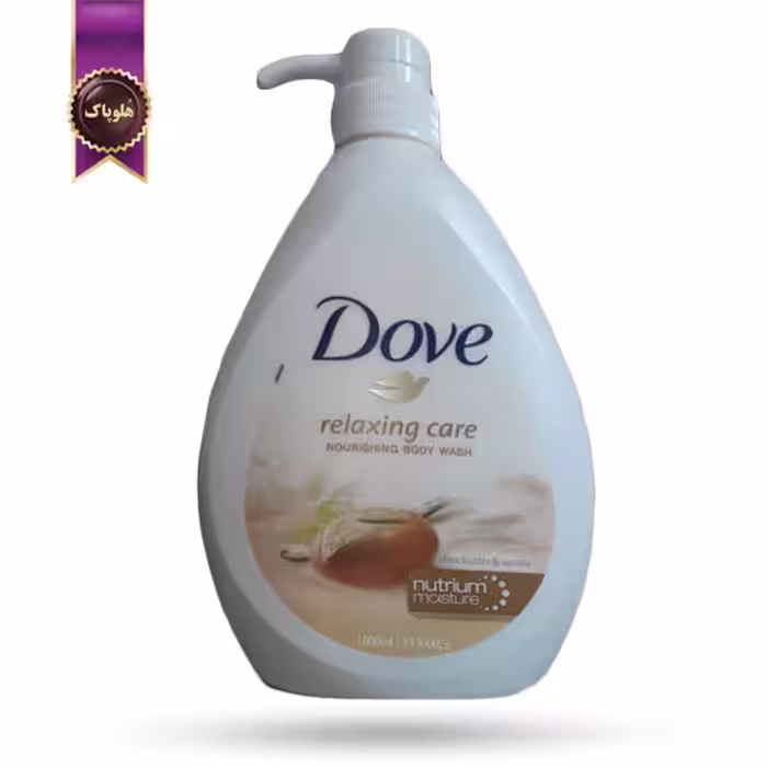 شامپو بدن داو Dove مدل عصاره شی باتر و وانیل Shea Butter & Vanilla حجم 1 لیتر (اورجینال)