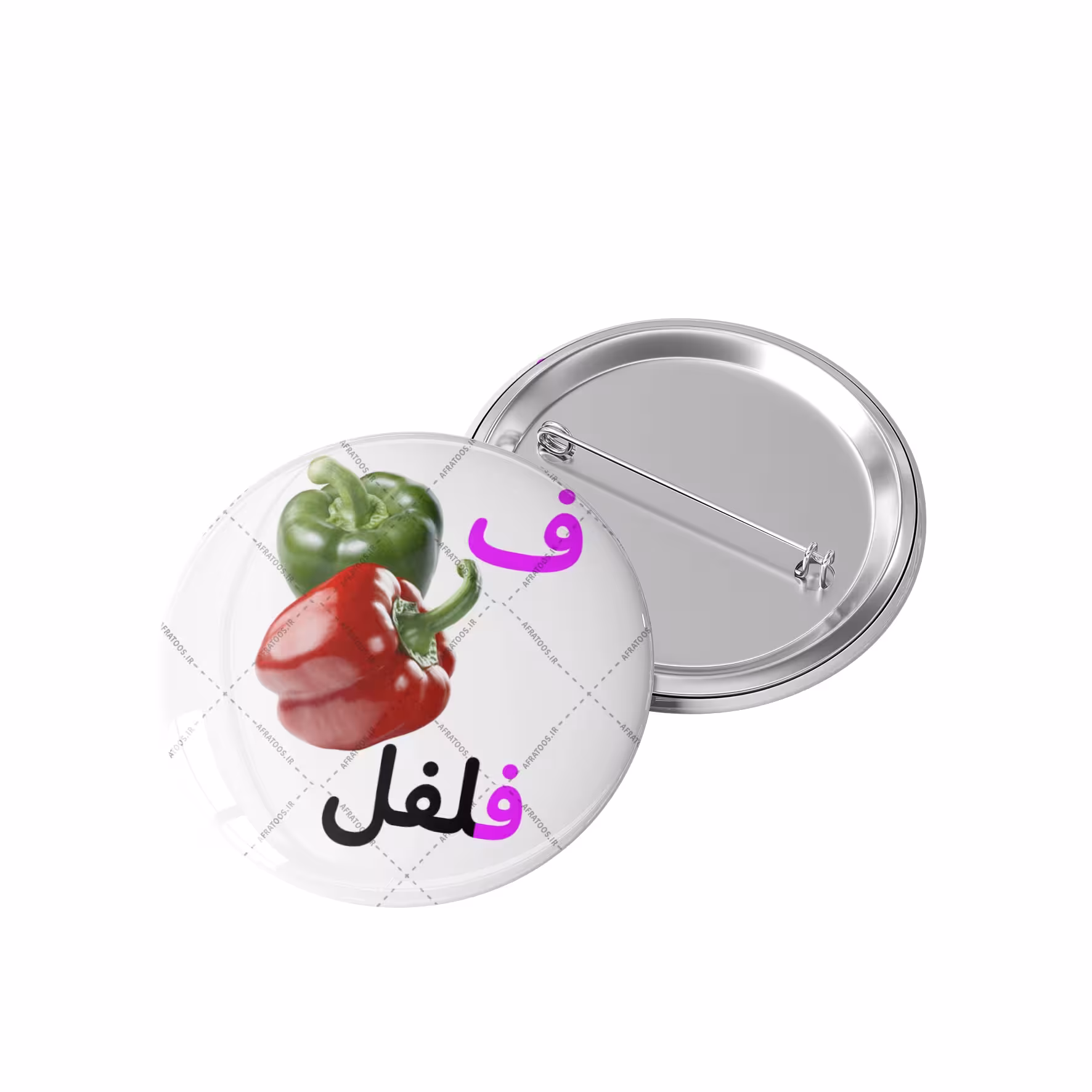 پیکسل الفبا فارسی حرف ف مثل فلفل کد 1227