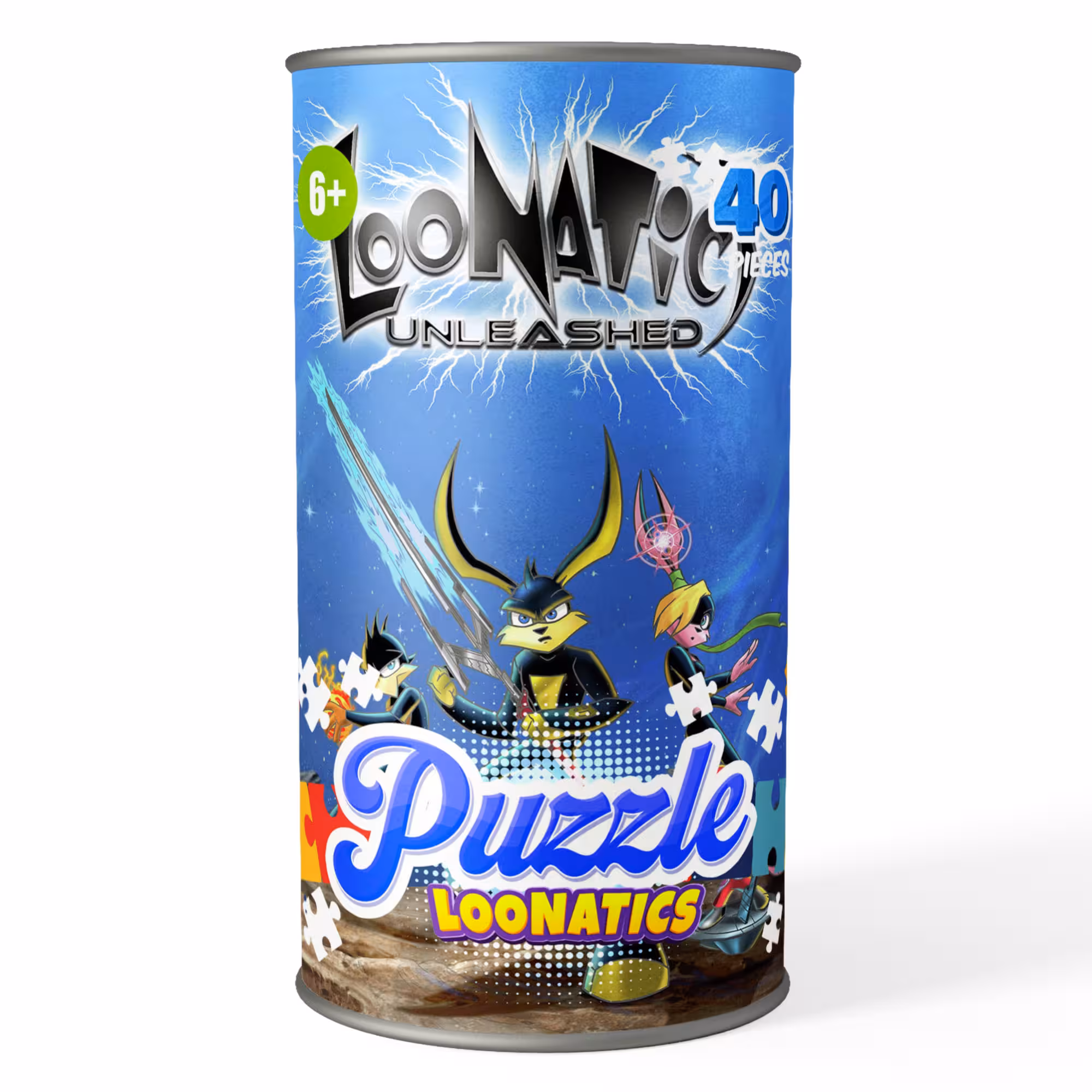 پازل 40 تکه کارتون لوناتیکس