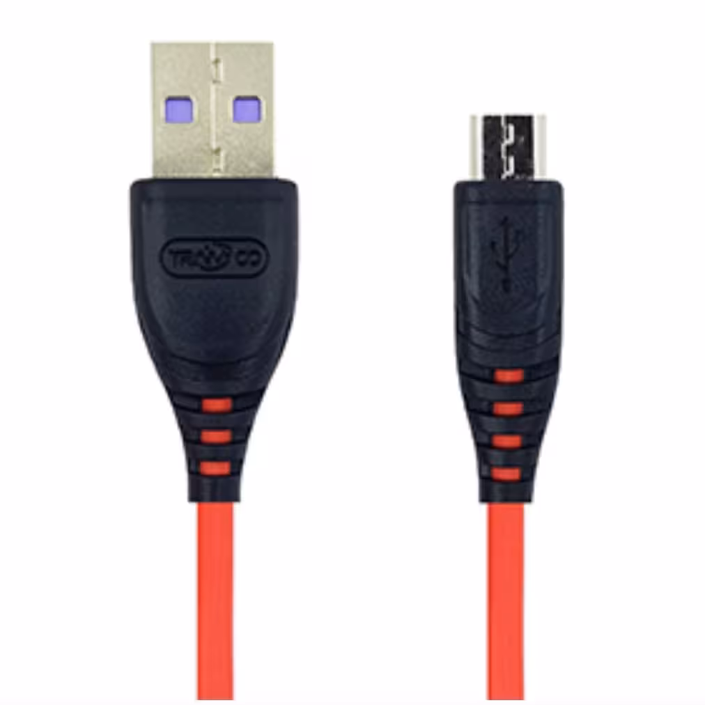 کابل تبدیل USB به MicroUSB ترانیو مدل S1-V طول 1 متر
