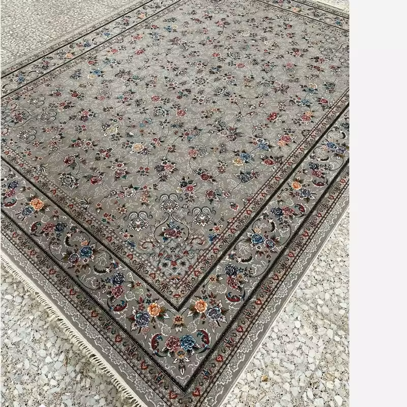 فرش ماشینی کاشان700شانه ورژن طرح گیلدافیلی6متری(باارسال رایگان)