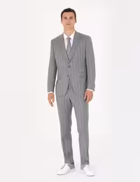 کت و شلوار مردانه خاکستری پیرکاردین