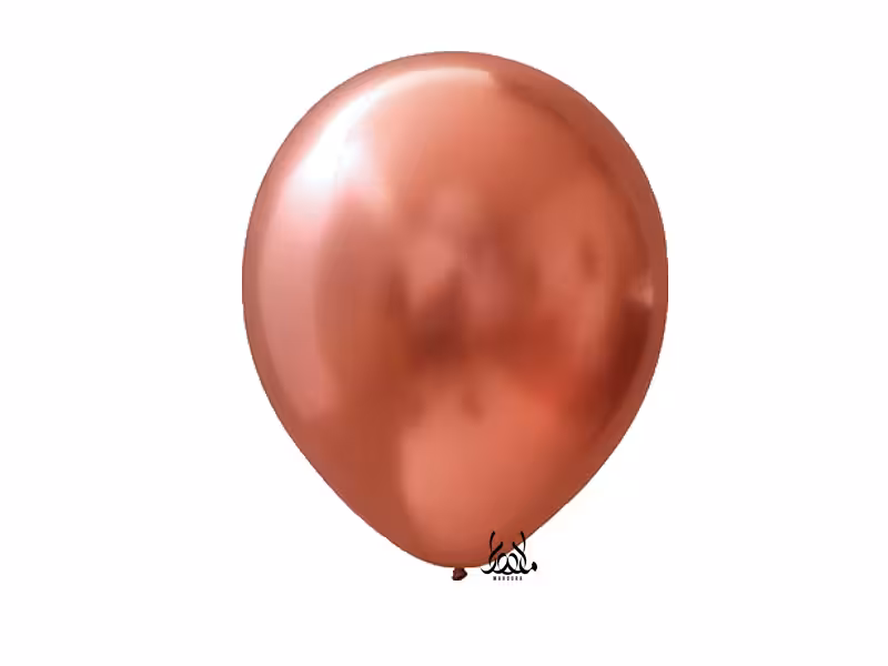 بادکنک کروم رز گلد