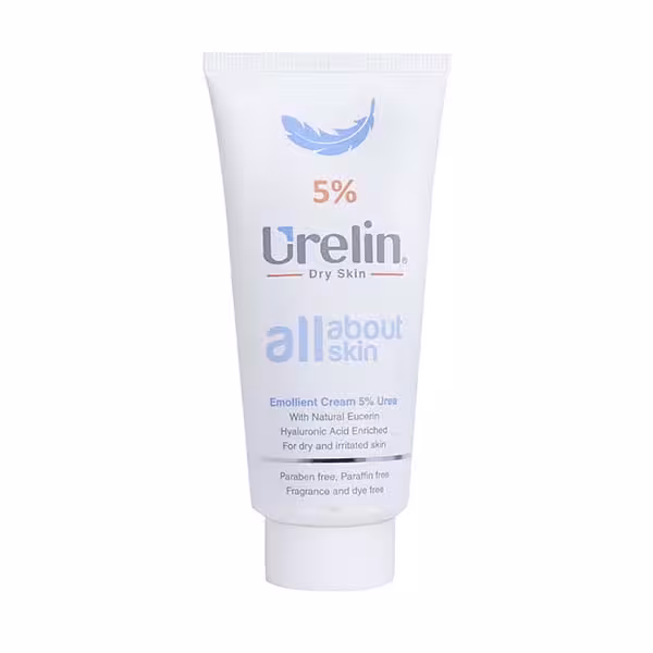 اورلین کرم نرم کننده مناسب پوست خشک و آسیب دیده حاوی 5% اوره 100 میل - داروکاو