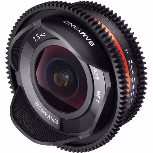 لنز سامیانگ Samyang 7.5mm T3.8 Cine UMC Fisheye Lens