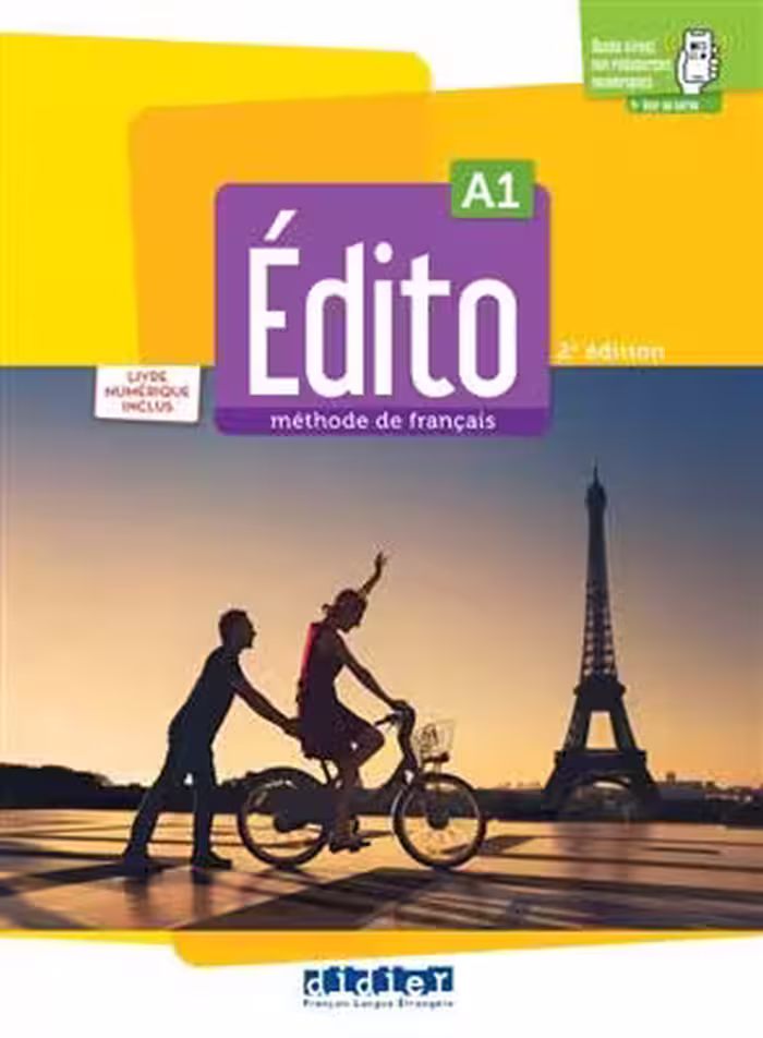 دانلود کتاب Edito A1 – Edition 2022 – Livre   Cahier   MP3