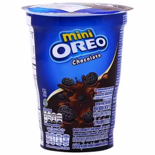 مینی بیسکویت لیوانی شکلاتی اورئو Oreo وزن 61 گرم