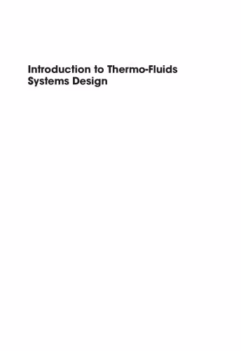 خرید و دانلود نسخه کامل کتاب Introduction to Thermo-Fluids Systems Design