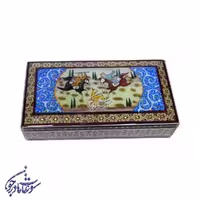 دستکشدان خاتم طرح شکار