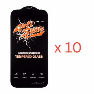 گلس آنتی استاتیک (Full Cover Anti Static Mietubl) بسته 10 عددی مدل Samsung Galaxy S25 FE