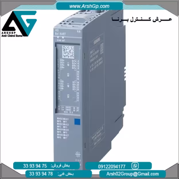 کارت خروجی آنالوگ مدل 6DL1135-6TF00 زیمنس از خانواده PLC ET200SP