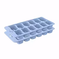 قالب یخ جفتی مدل Twin Icecube Tray برند تیتیز پلاستیک ترکیه در 2 رنگ مختلف _ شناسه کالا : AP-9001
