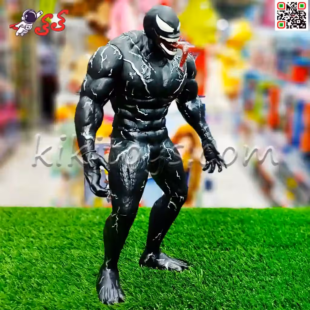 اکشن فیگور ونوم سیاه جدید 33 سانتیمتری اسباب بازی VENOM 3339B