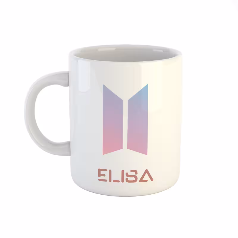 خرید ماگ-لیوان  اسم الیسا  bts army کد 871