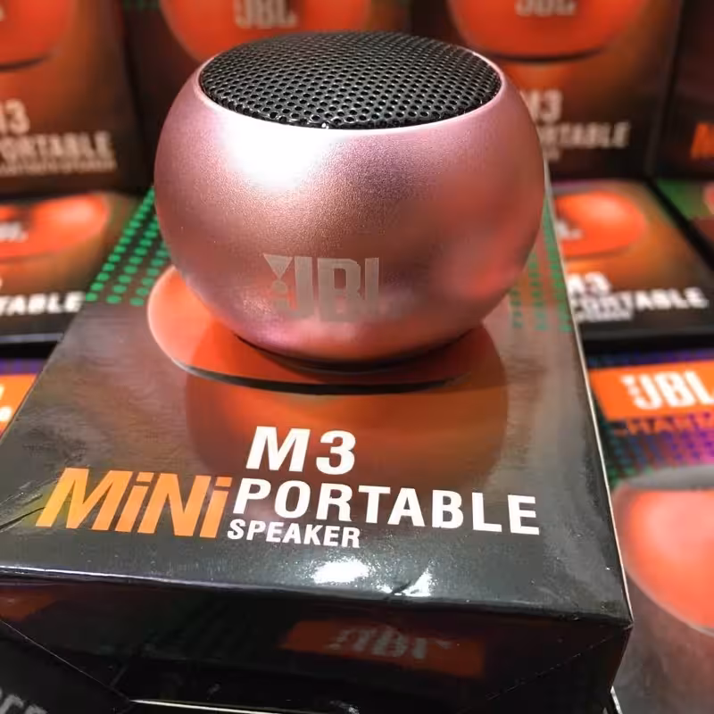 اسپیکر MiNi JBL مدل M3 بلوتوث دار کیفیت عالی نگهداری شارژ عالی رنگ بندی