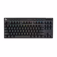 کیبورد بی سیم گیمینگ لاجیتک مدل PRO X TKL سوییچ Clicky