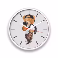 ساعت‌ دیواری رومیزی راویتاطرح تدی کد 3428