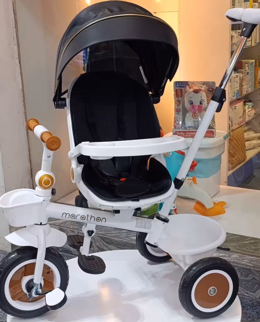 سه چرخه کودک چیپولینو 360 درجه فول آپشن 2025 اورجینال بلغارستان chipolino Marathon Tricycle