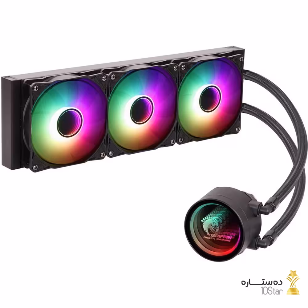 خنک کننده آبی پردازنده گرین مدل GLACIER 360 ECO-ARGB