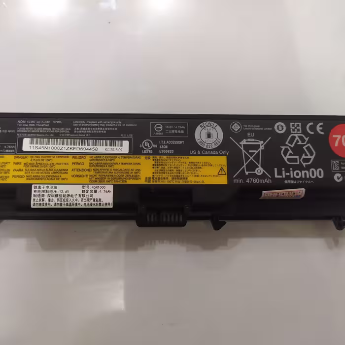 باتری اورجینال لپتاپ لنوو t530