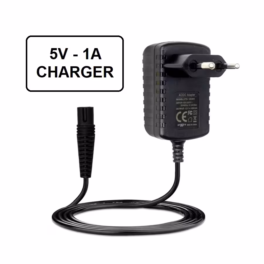 آداپتور و شارژر ریش تراش 5 ولت 1 آمپر