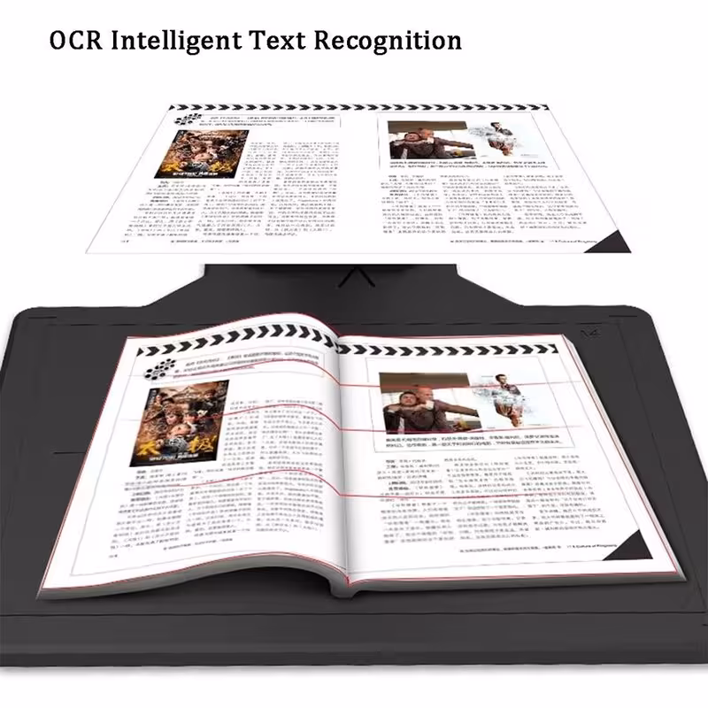 اسکنر حرفه ای مدارک با فناوری Auto-Flatten و Deskew