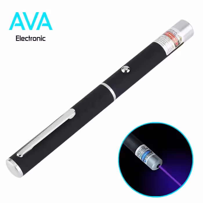 لیزر نقطه ای پرقدرت 5mw با پرتو نور آبی