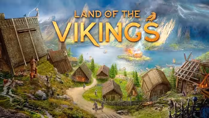 سی دی کی اورجینال بازی Land of the Vikings کامپیوتر (PC)
