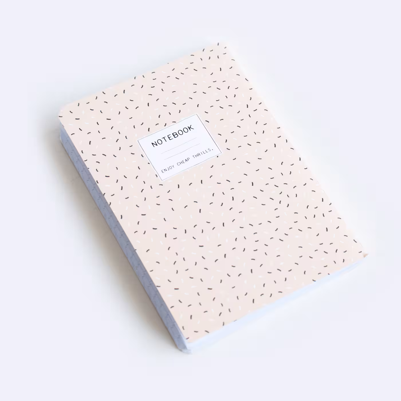 دفترچه خط دار طرح ترافل کیچ بوک (KITSCH BOOK)