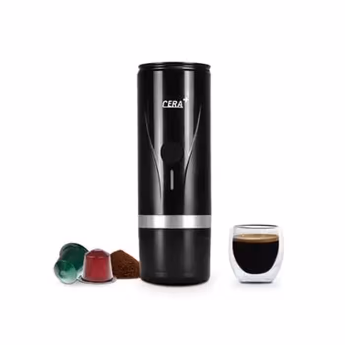 اسپرسوساز قابل حمل و اتوماتیک سرا پلاس مدل Cera plus PCM03A Portable Espresso Maker