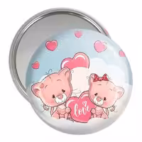 آینه جیبی خندالو مدل پژو Peugeot کد 27129